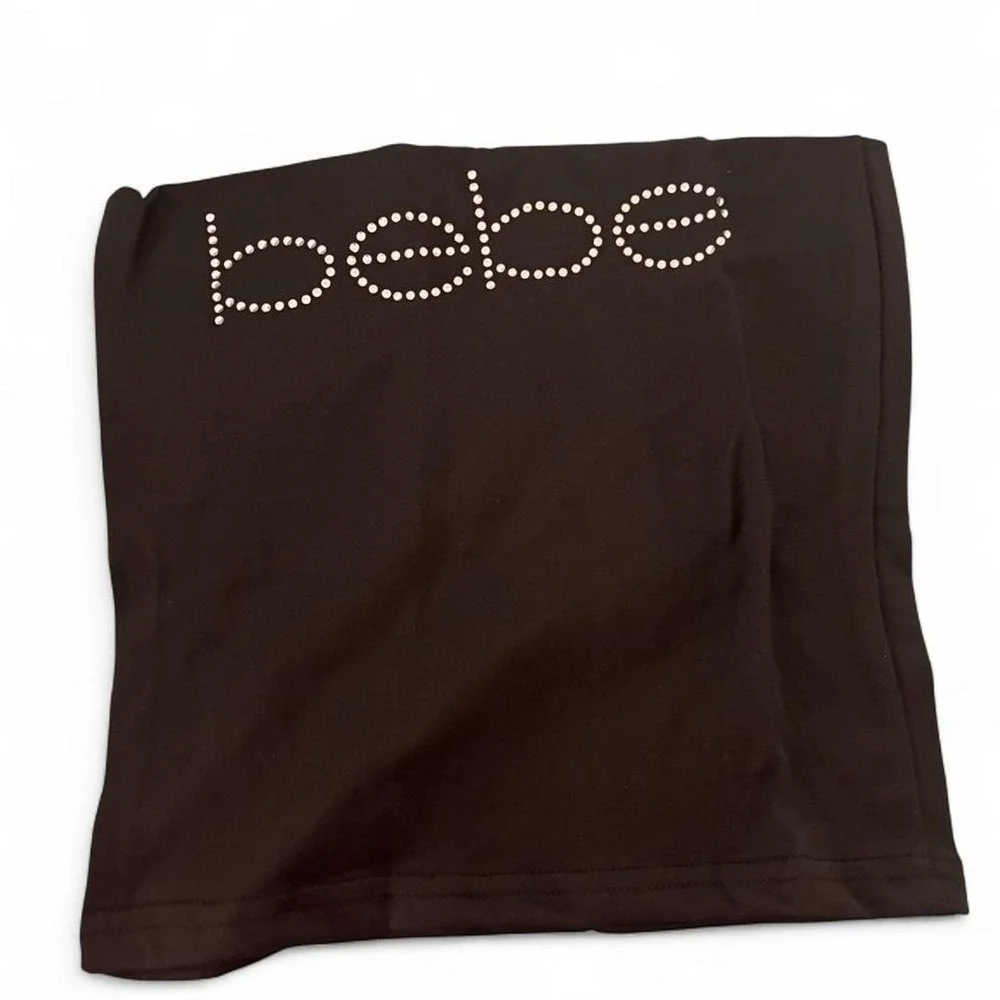 Iconic Y2K Bebe tube top